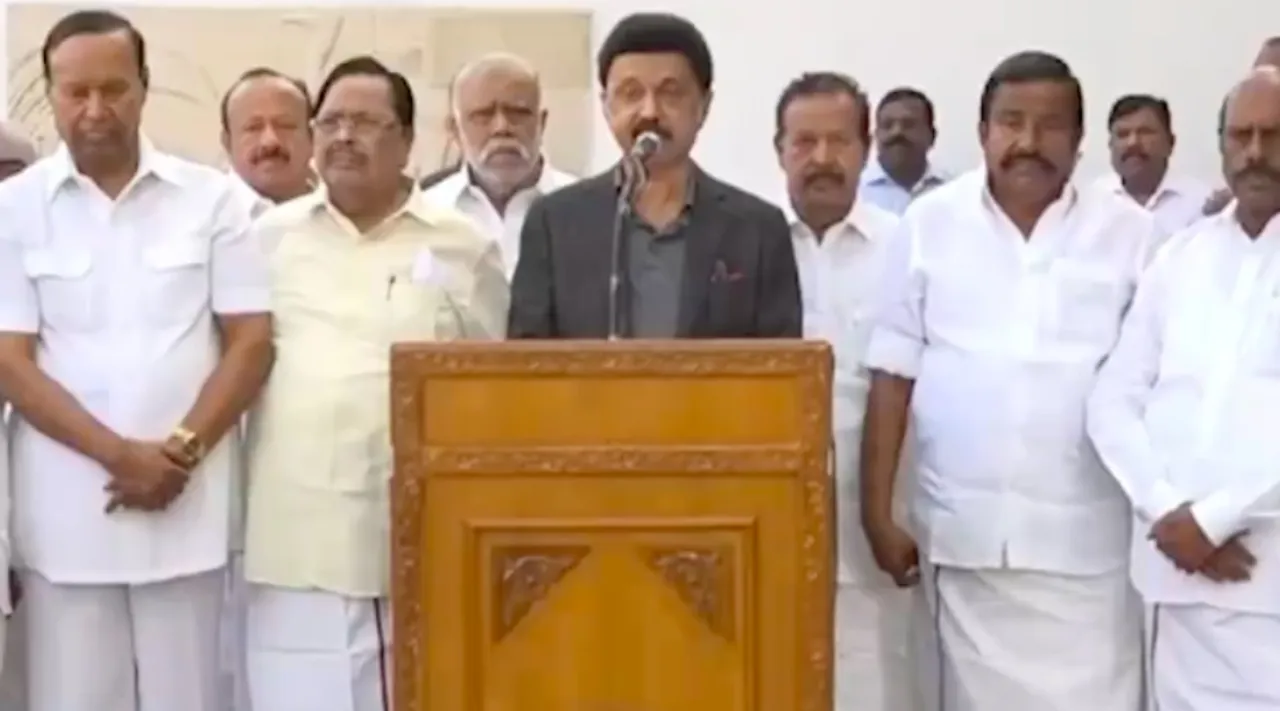 TN CM MK Stalin return from Spain speaks of investment and journey Tamil News 