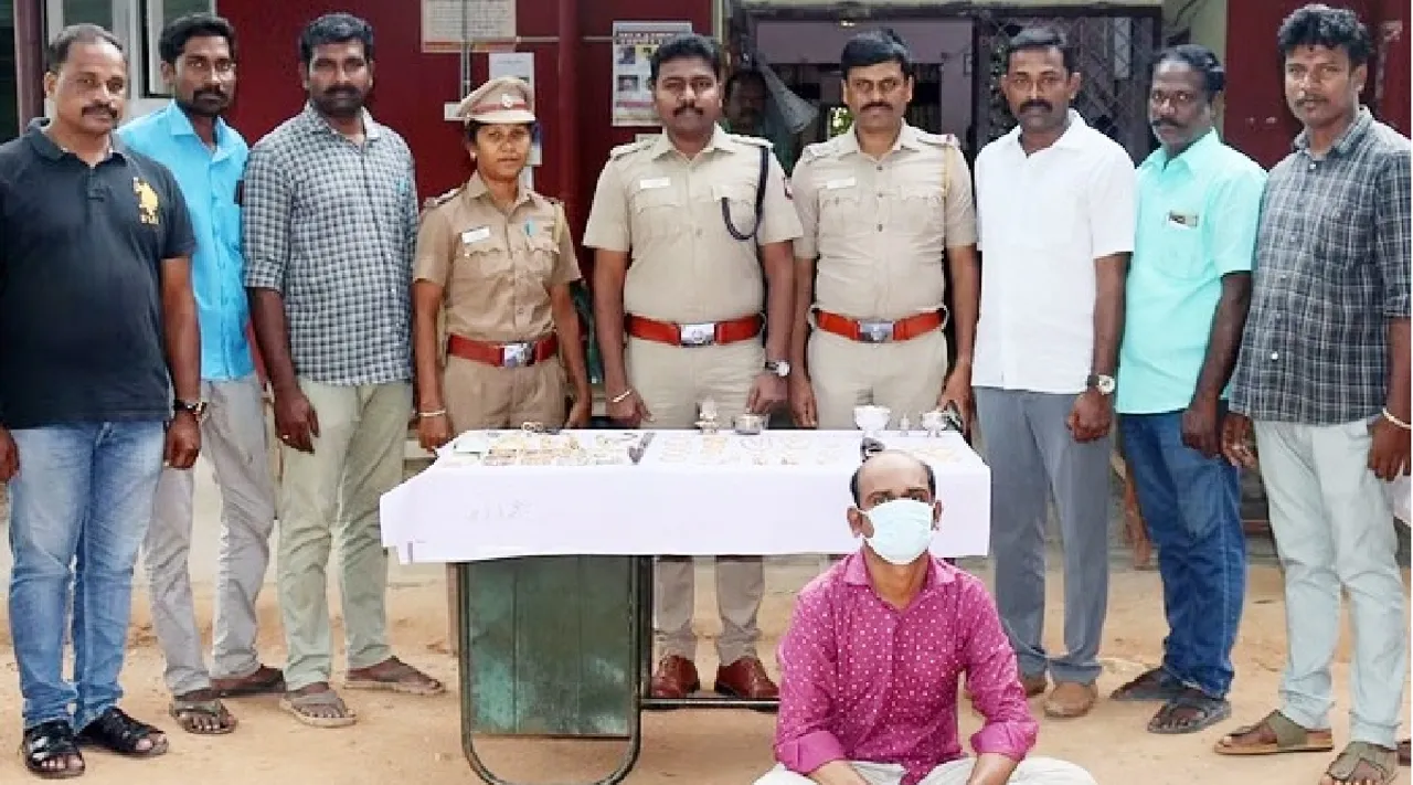 Man arrested for Robbing jewels for his marriage in Thanjavur Tamil News  