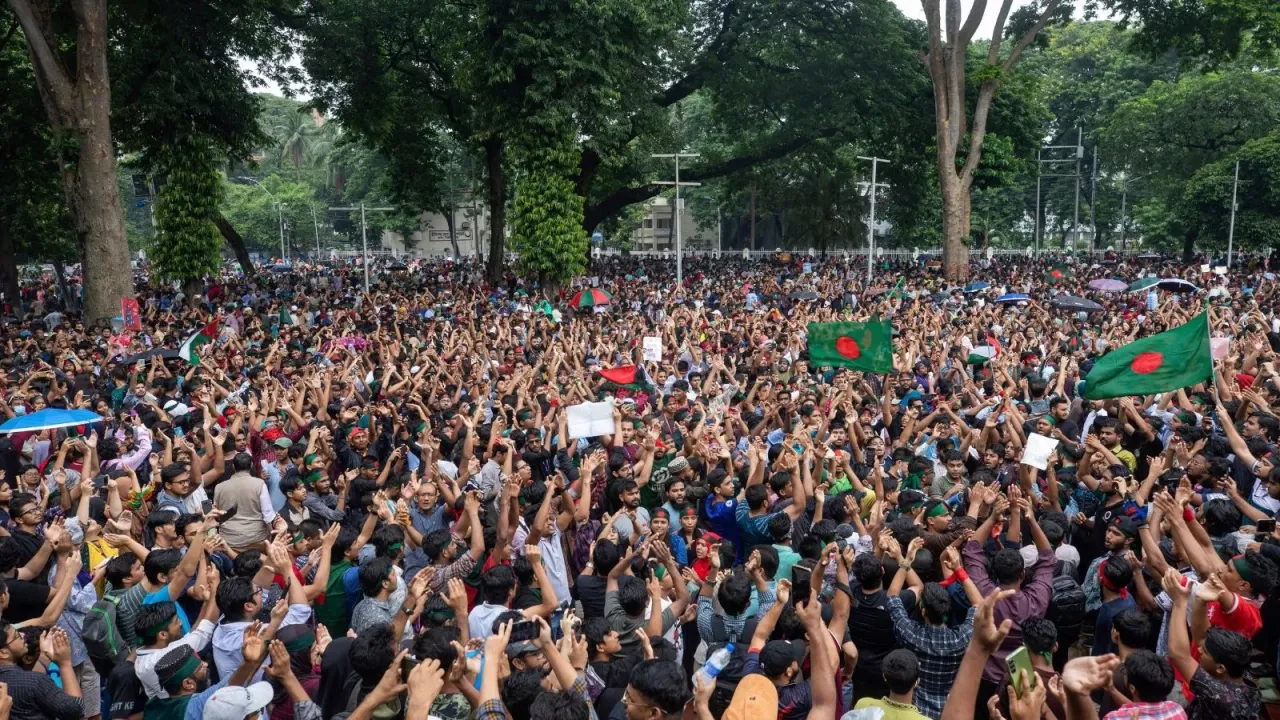 People-participate-in-a-protest-march-against-Prime-Minister-Sheikh-Hasina-and-her-government-demanding-justice-for-the-victims-killed-in-the-recent-countrywide-deadly-clashes-in-Dhaka-Bangladesh.-AP