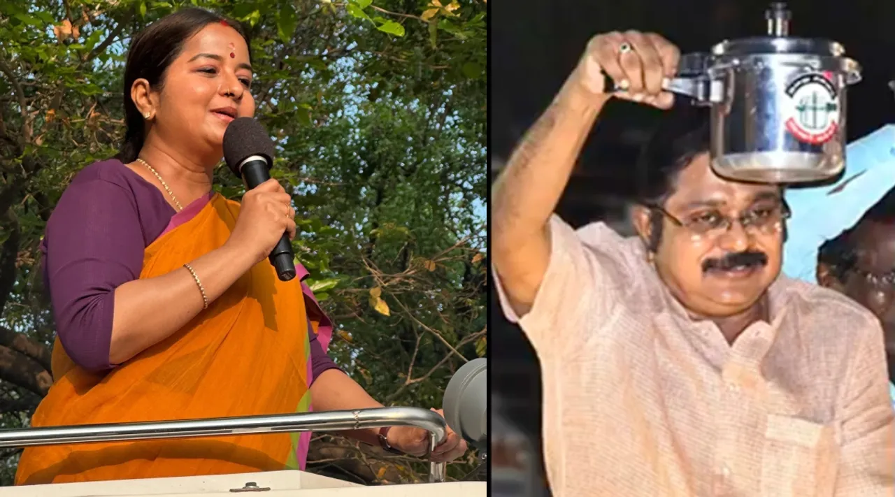 TTV Dhinakaran wife Anuradha speech LS Polls campaign for her husband in usilampatti Tamil News 