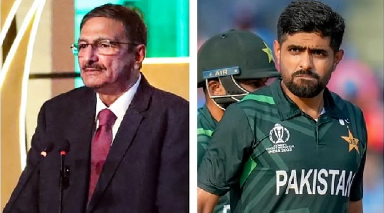 Babar Azam PCB COO Salman Naseer private chat leaked Waqar and Azhar Ali slam Tamil News 