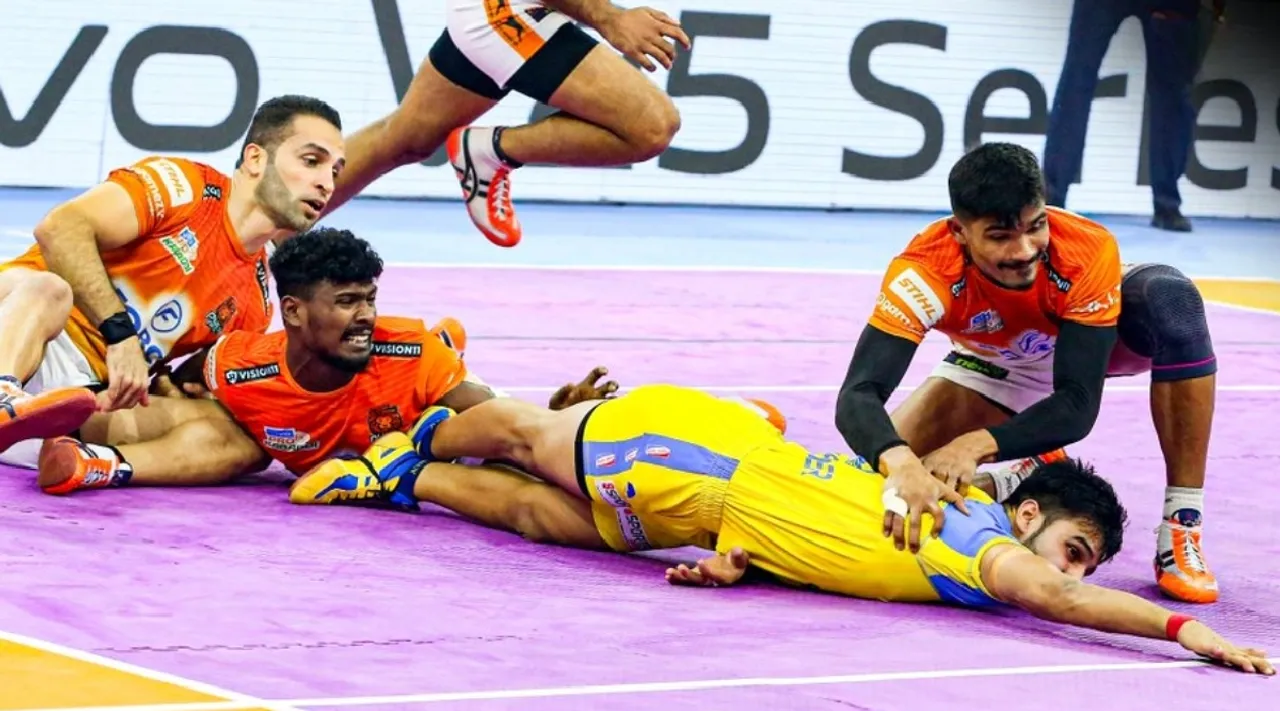 Tamil Thalaivas vs Puneri Paltan and Bengaluru Bulls vs Gujarat Giants PKL Season 10 match updates in tamil 