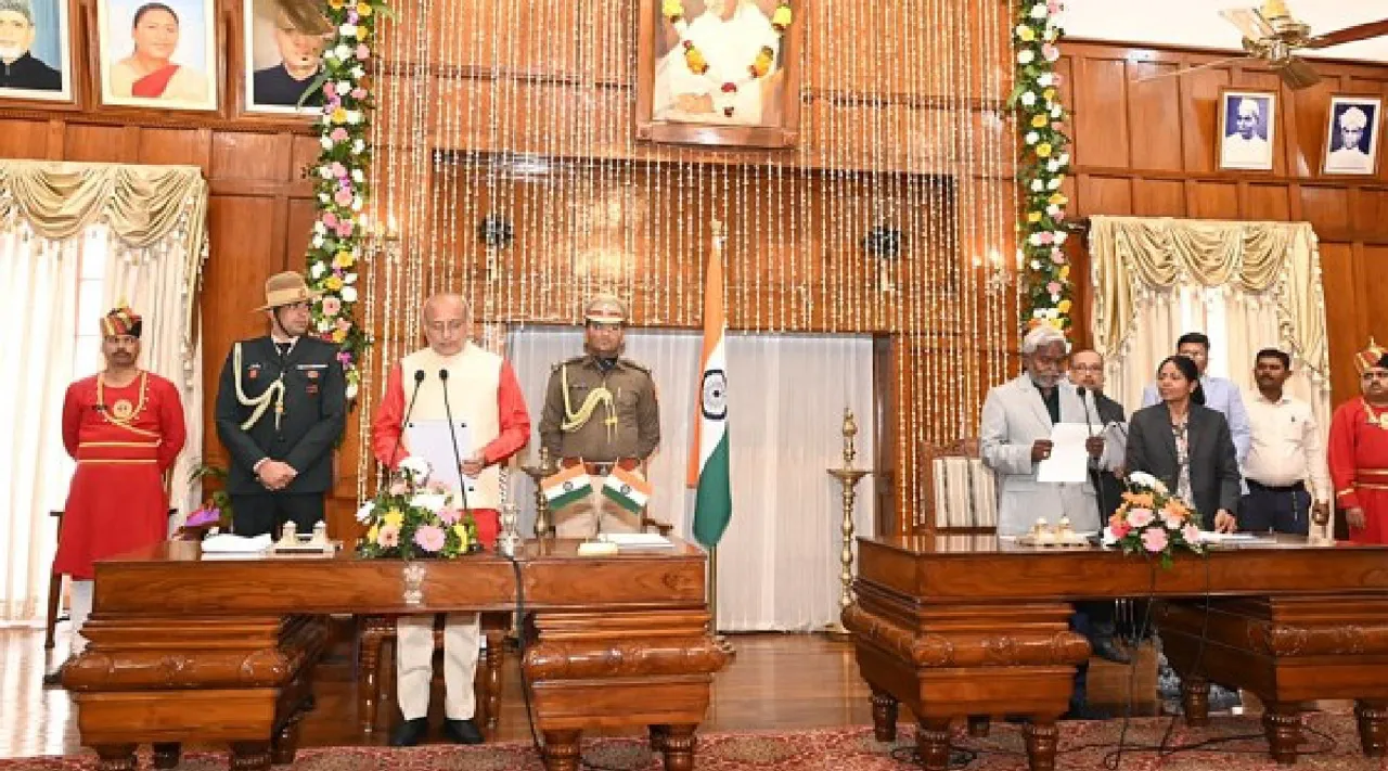 Champai Soren takes oath as Jharkhand Chief Minister Tamil News 