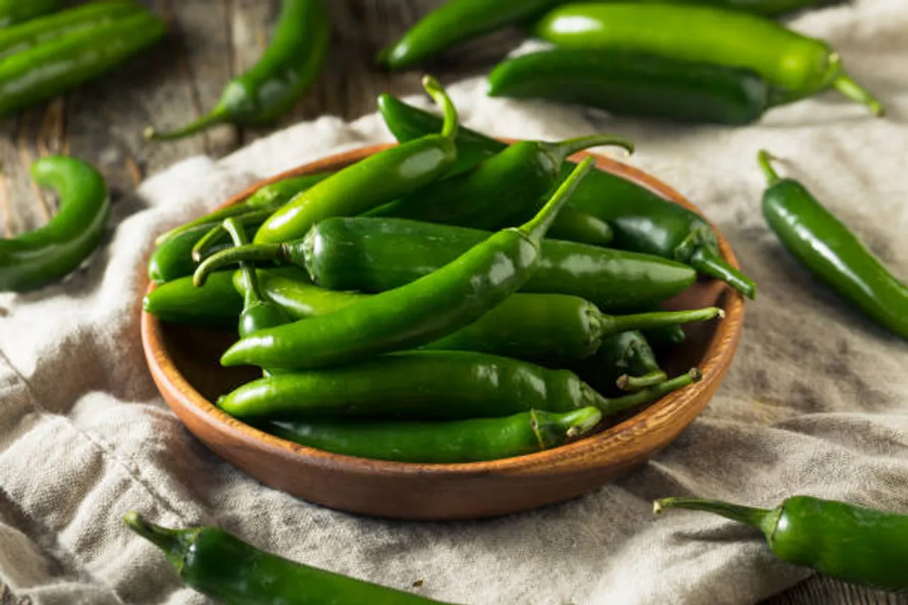 green chillies