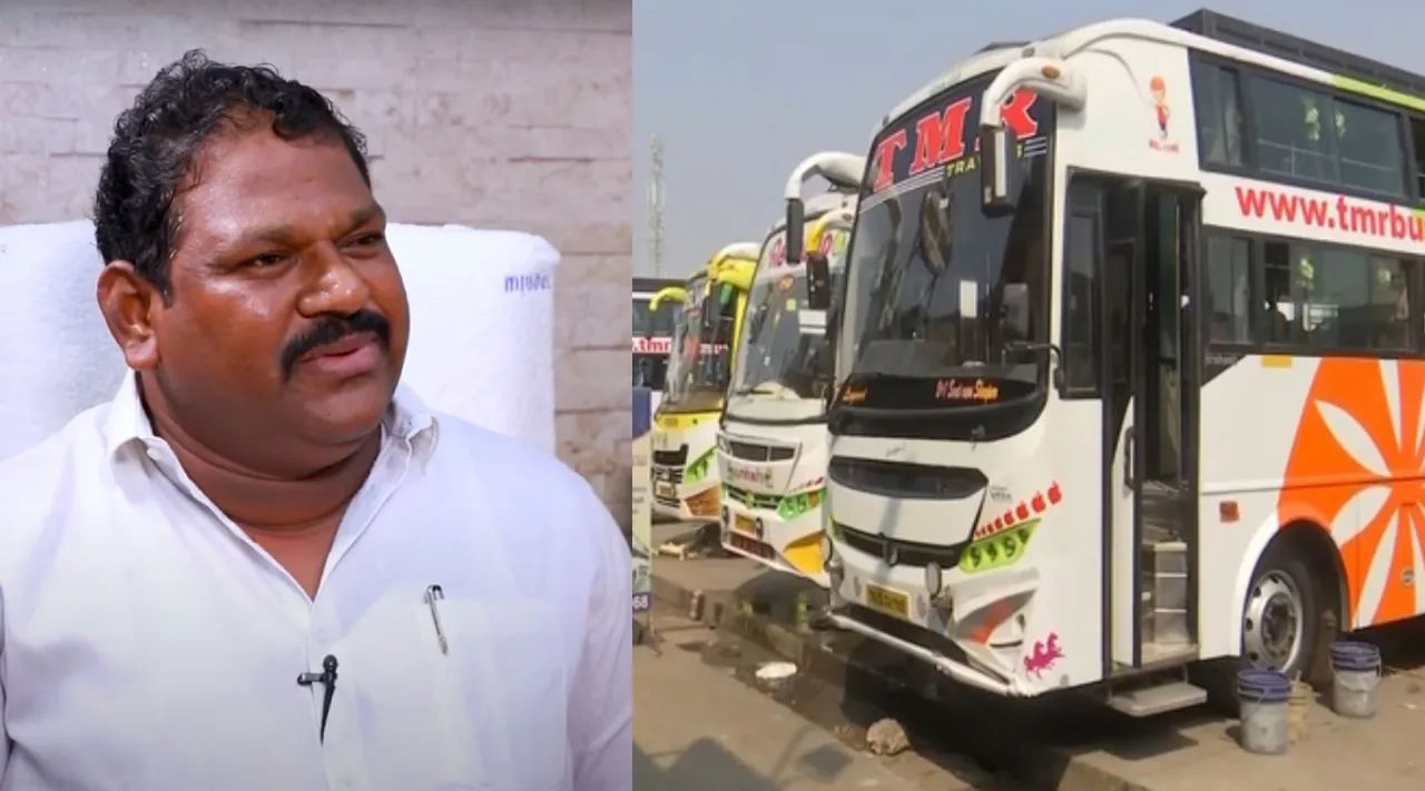 TN Omni Bus Association Anbalagan On running bus from Kilambakkam bus terminus Tamil News 