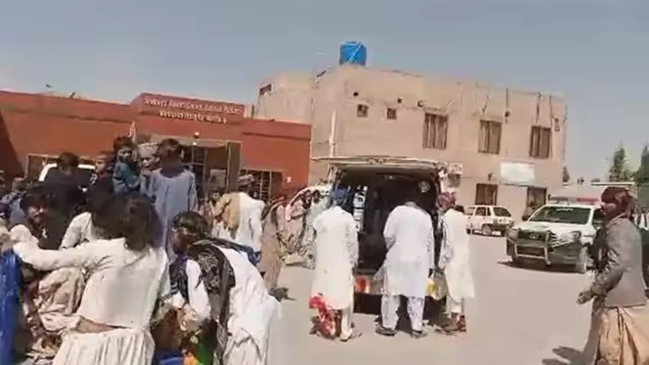 suicide blast in the Balochistan province