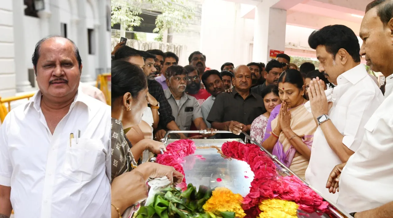 TN CM MK Stalin pays homage to late ku ka selvam Tamil News 