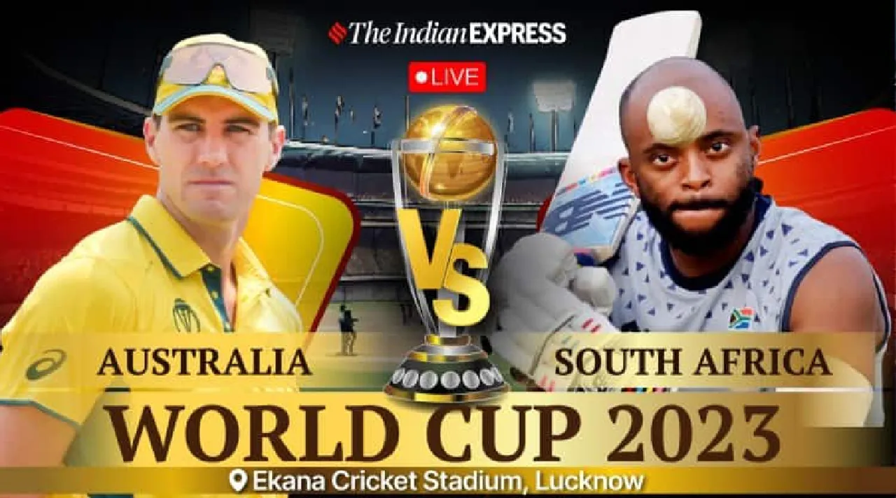  Australia vs South Africa Live Score World Cup 2023 Lucknow Tamil News 