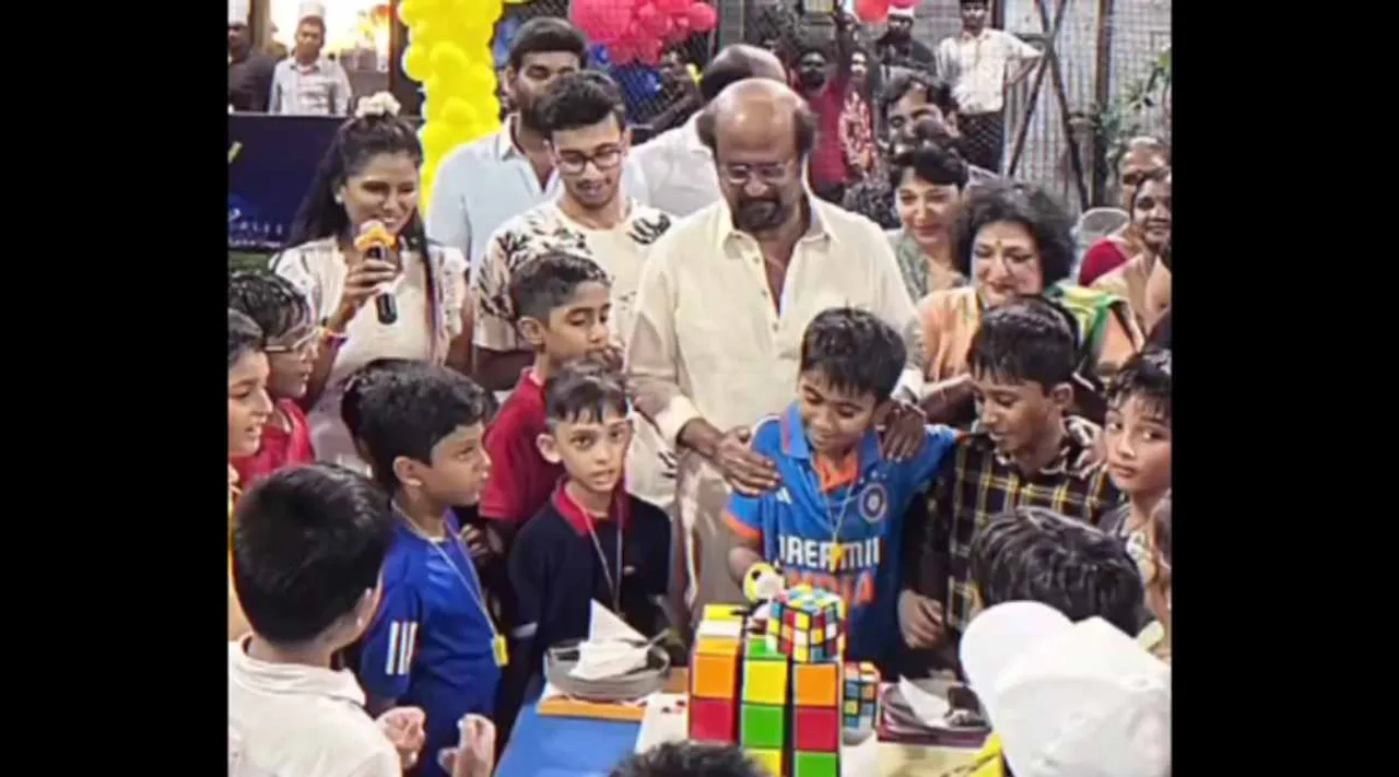 A Rajini grandson