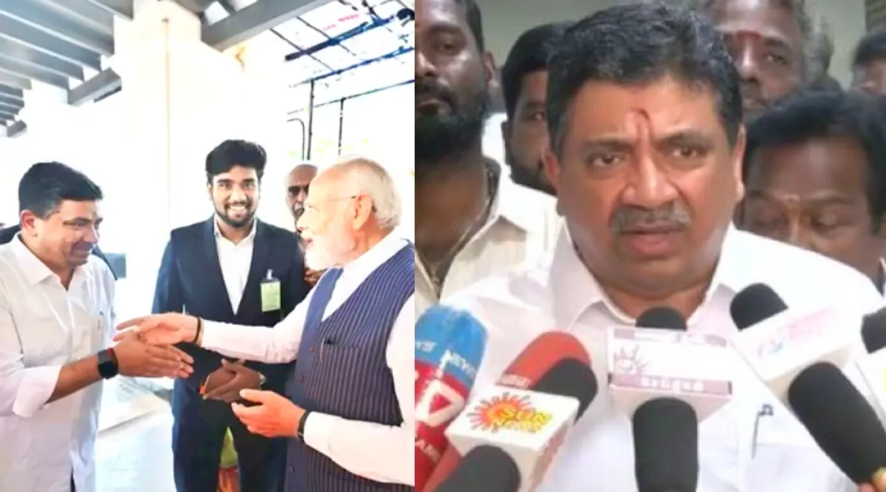 PTR Palanivel Thiagarajan explain on meeting PM Modi at Madurai Tamil News 