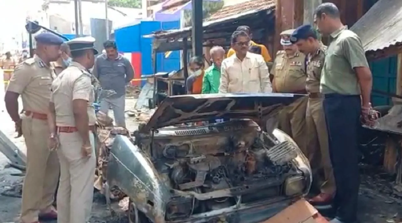  Coimbatore car blast NIA officials question 3 accused  Tamil News 