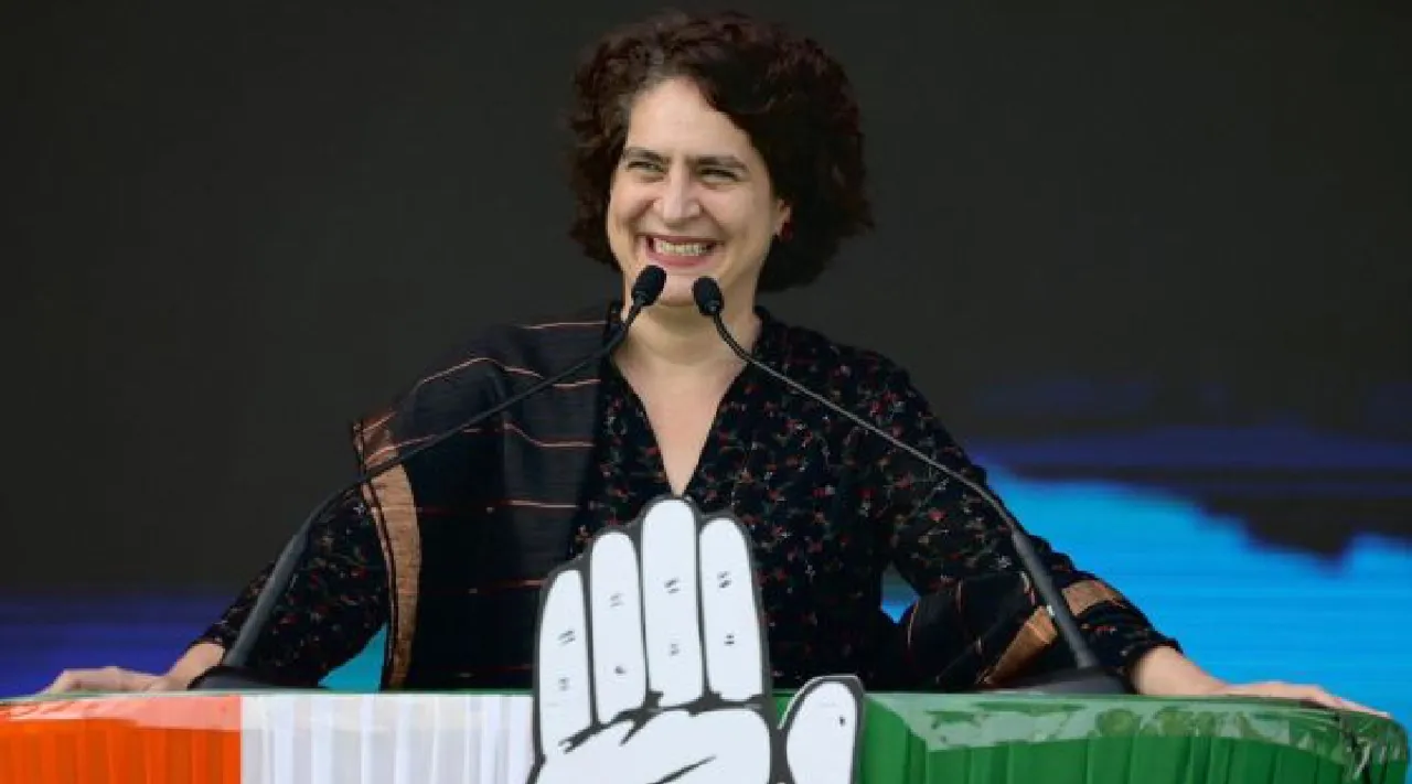 Priyanka Gandhi slams Modi govt over youths queuing up for jobs in Israel Tamil News 