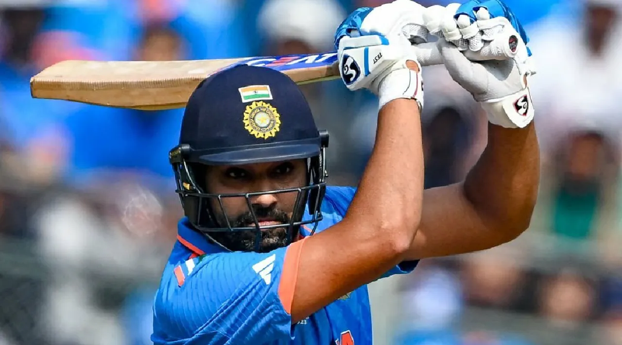 Rohit Sharma breaks Chris Gayle record and becomes first to hit 50 sixes in World Cup Tamil News 