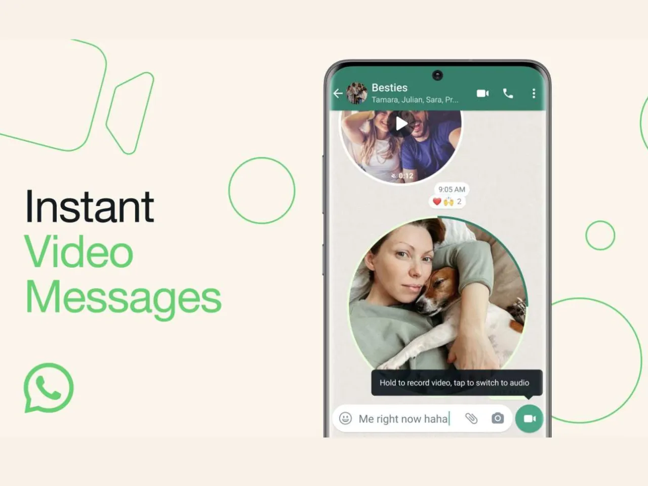 WhatsApp rolls out short video message feature 
