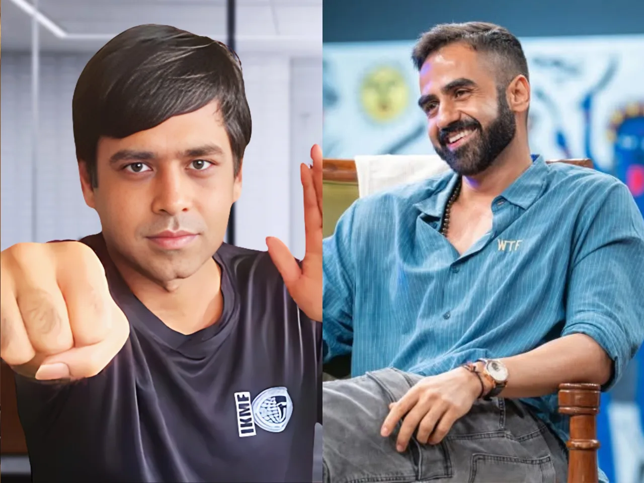 Nitish Mittersain and Nikhil Kamath