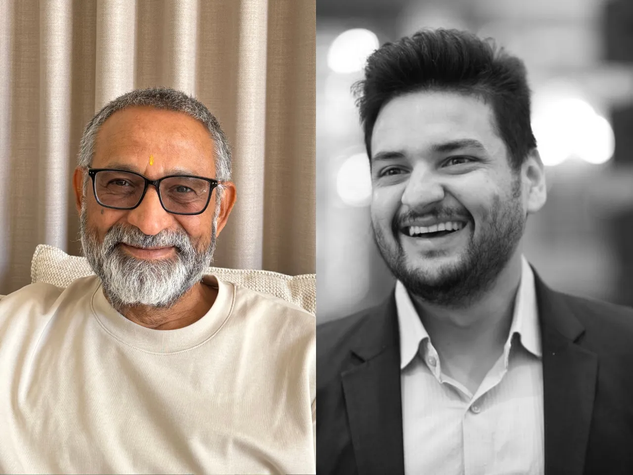 Proost co-founders Vijay P. Sharma and Tarun Bhargava