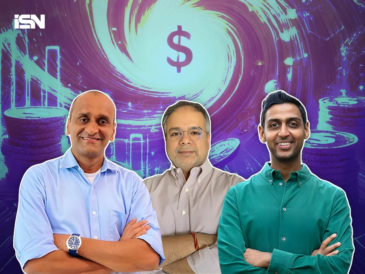 [L-R] Dev Raman, Pradyumna Dalmia, & Rahul Kayan, Triton Team