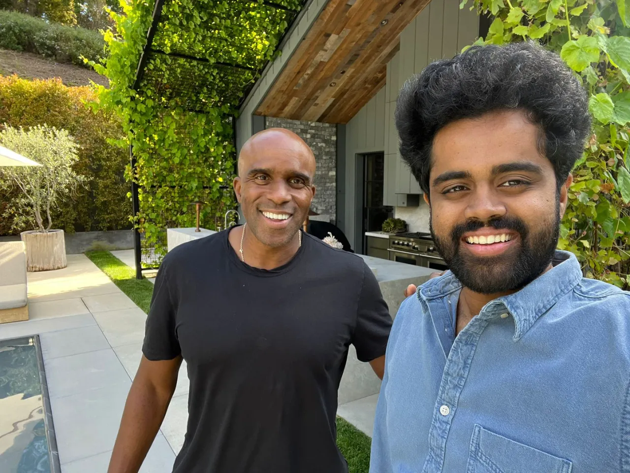 Marc Jordan with Abinav Varma Kalidindi