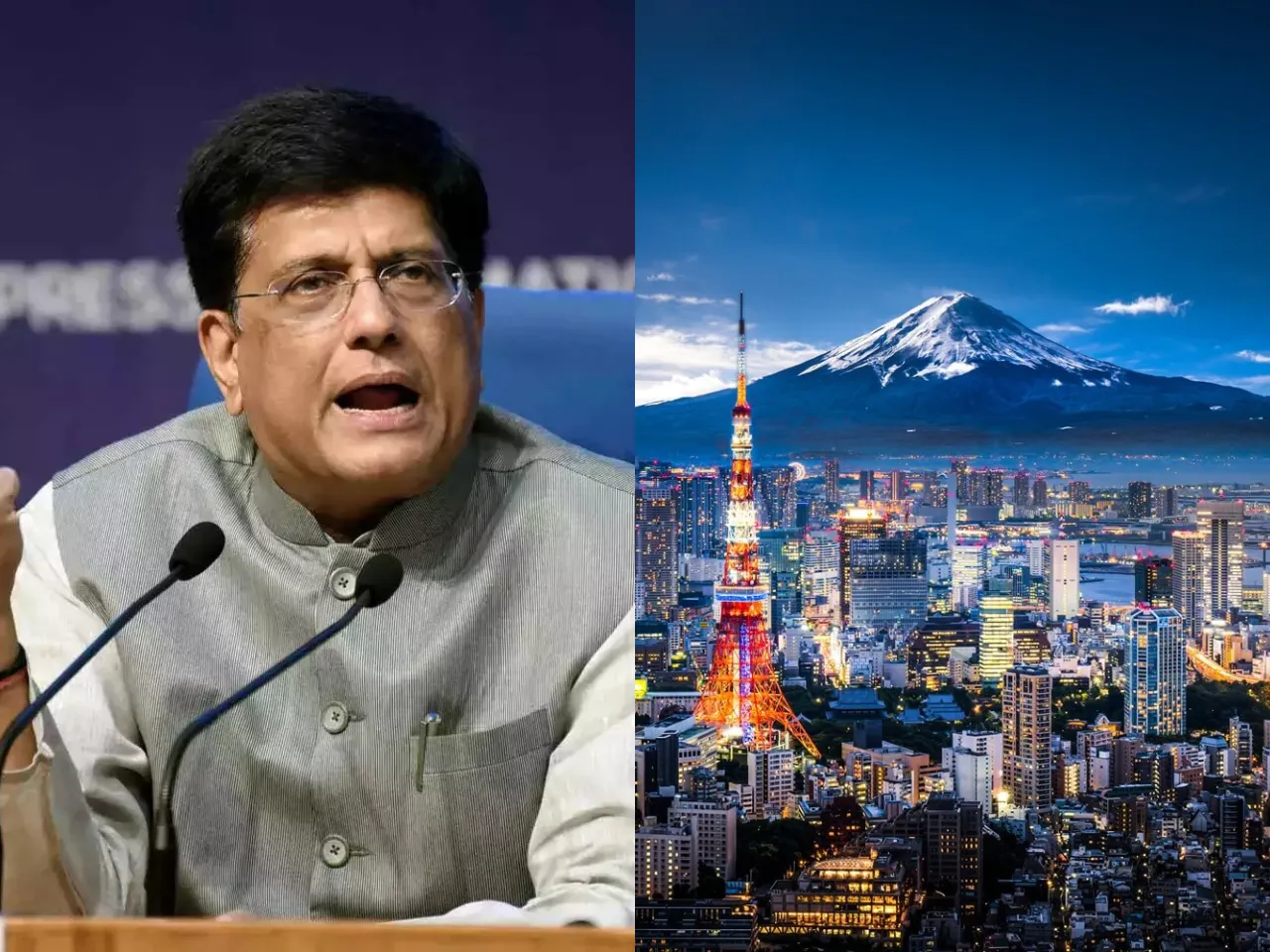 Piyush Goyal on japan fdi