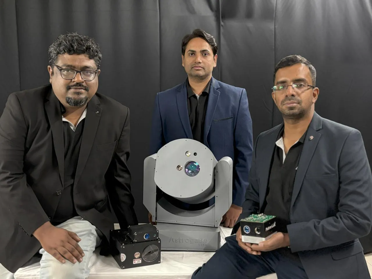 (L to R) Subhajit Chakraborty Nitish Singh and Yogeshwaran J