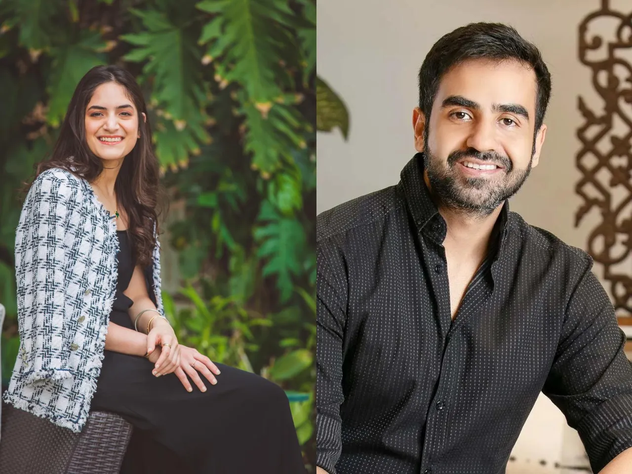 Ashna Ruia, Founder of LehLah and Nikhil Kamath