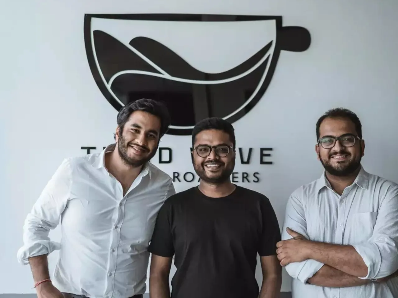 Third Wave Coffee Founders Ayush Bathwal, Anirudh Sharma, and Sushant Goel