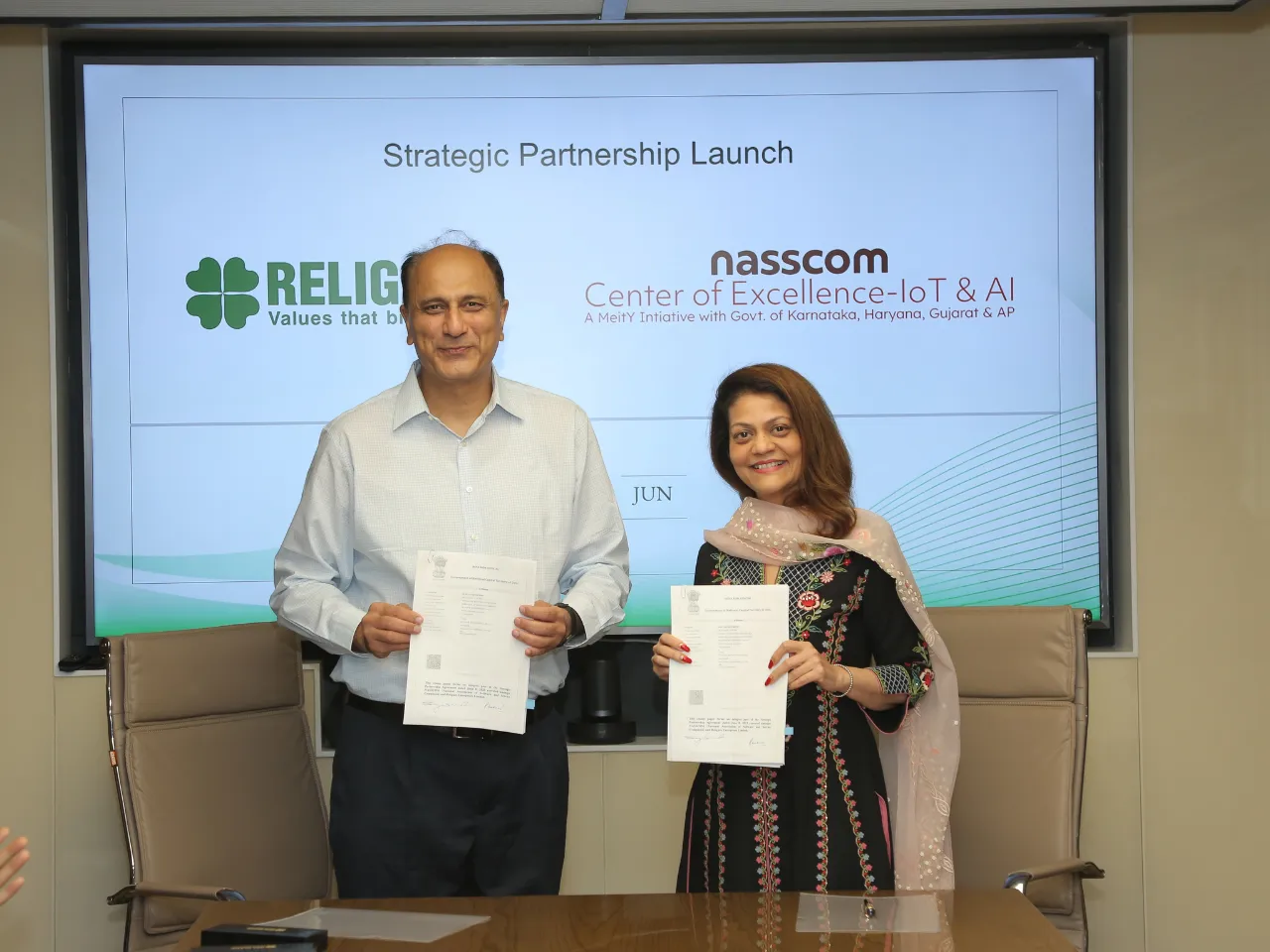 Religare and NASSCOM'