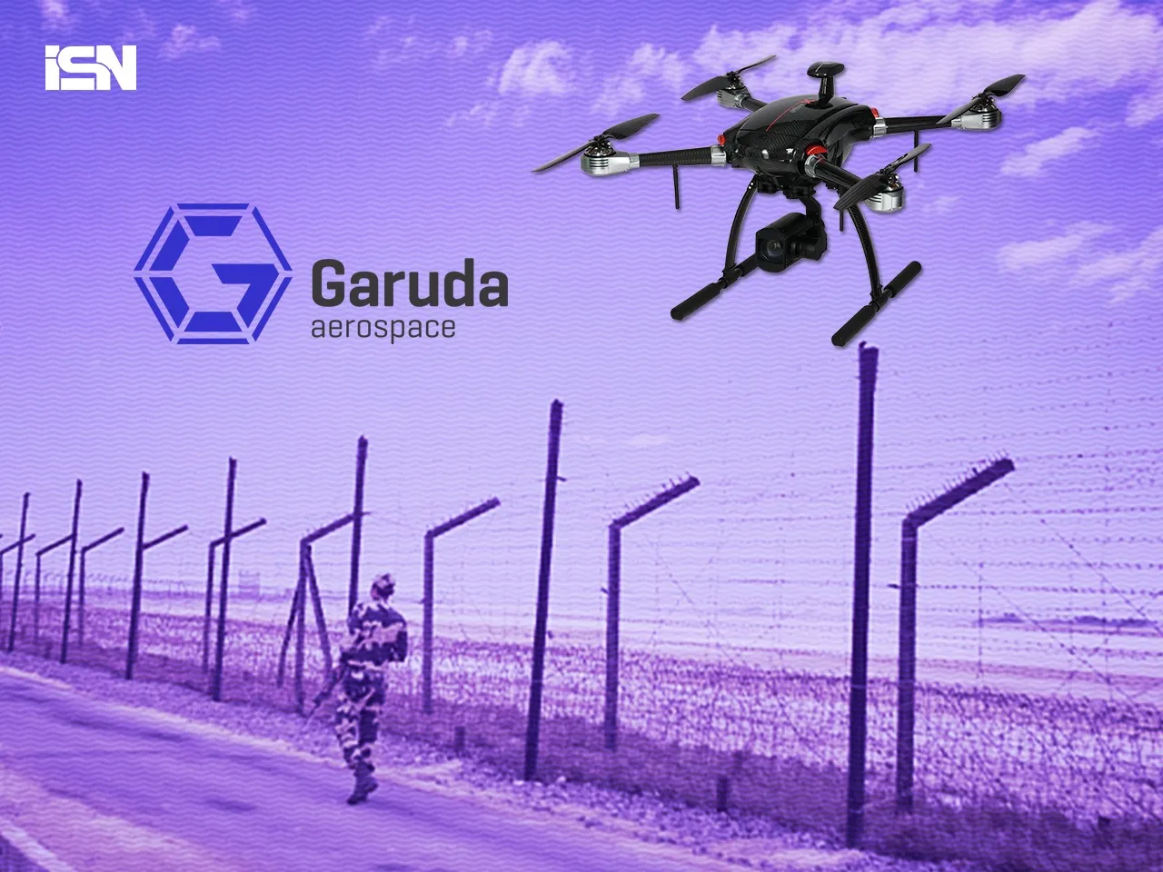 Chennai-based Garuda Aerospace launches border patrol surveillance drone named 'Trishul'