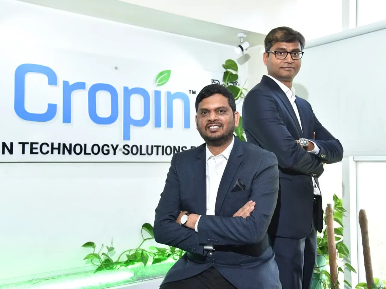 Cropin Technology Founders - Krishna Kumar and Kunal Prasad