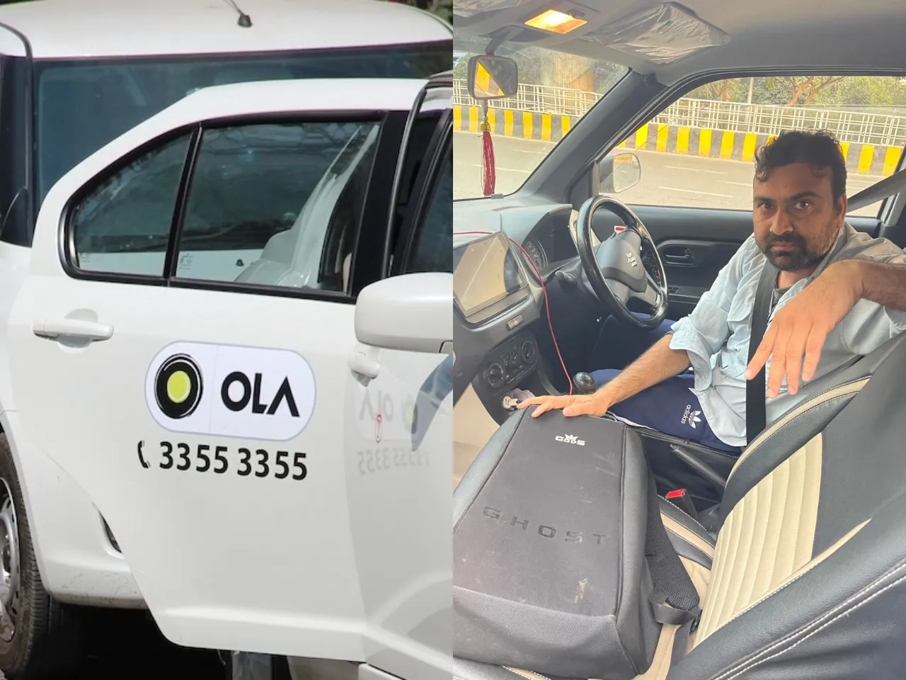 Ola cab driver 'slaps' man