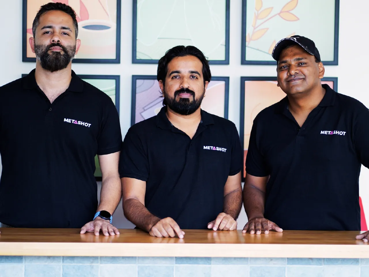 MetaShot Founders - Prince Thomas, Ranjit Behera, and Ajith Sunny,