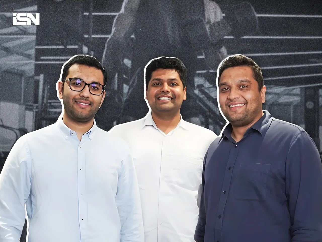 (L-R) Shreyans Jain, Divay Jain, Sharad Jain, Cofounders of Nutrabay