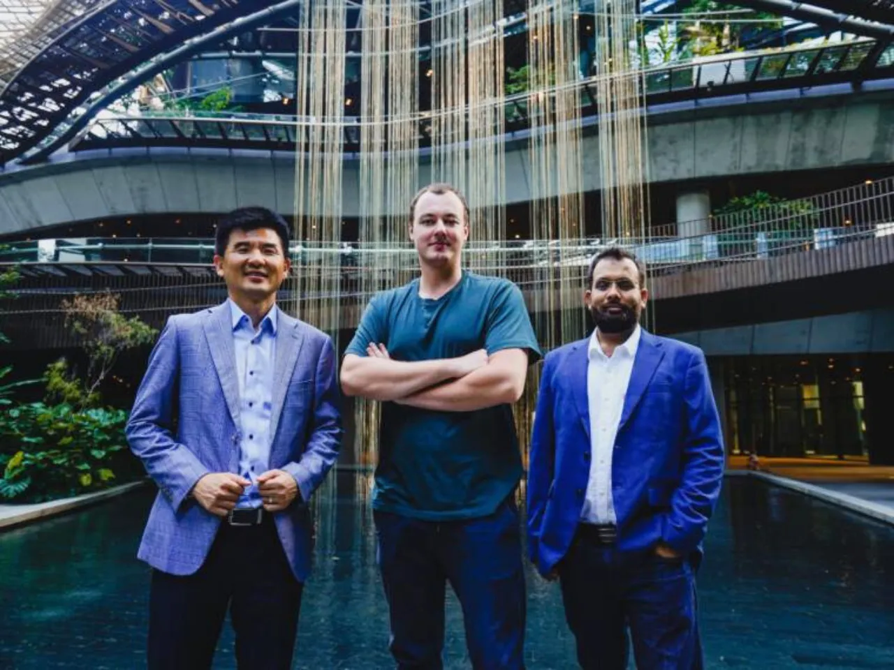 Silence Laboratories' founders Tony Quek, Andrei Bytes and Jay Prakash