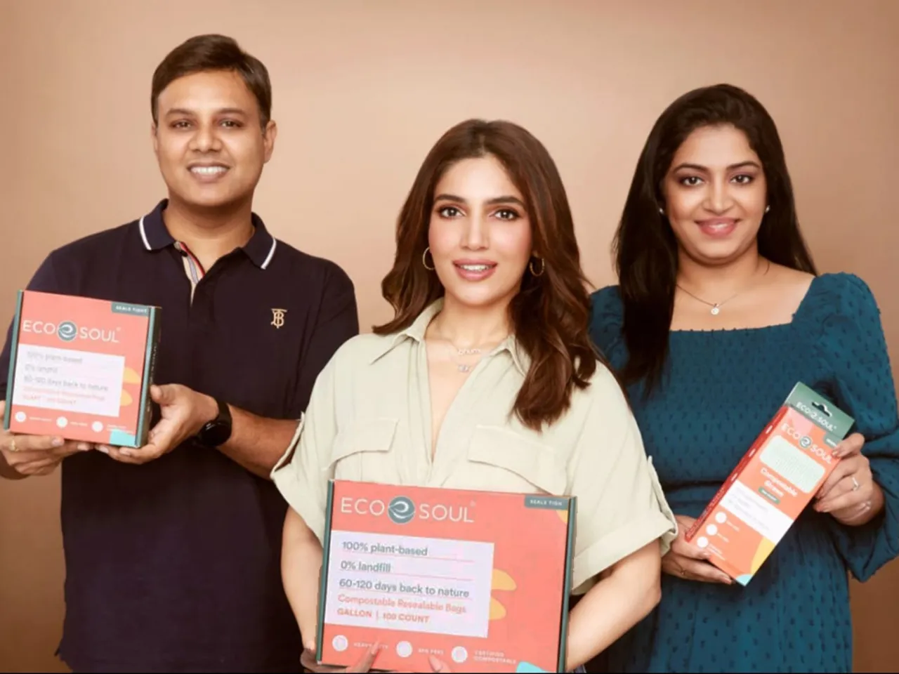 Bhumi Pednekar and EcoSoul Home Founders