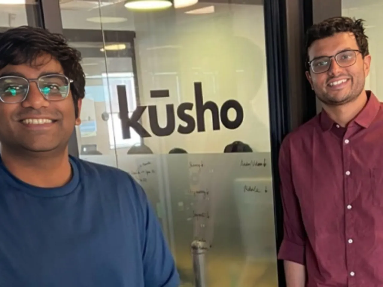 Kusho Co-founders Abhishek Saikia and Sourabh Gawande