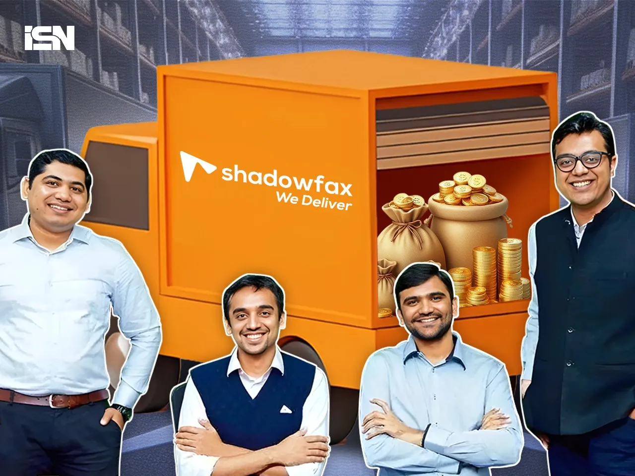 Shdawfax Co-founders Abhishek Bansal, Praharsh Chandra, Vaibhav Khandelwal, and Gaurav Jaithliya