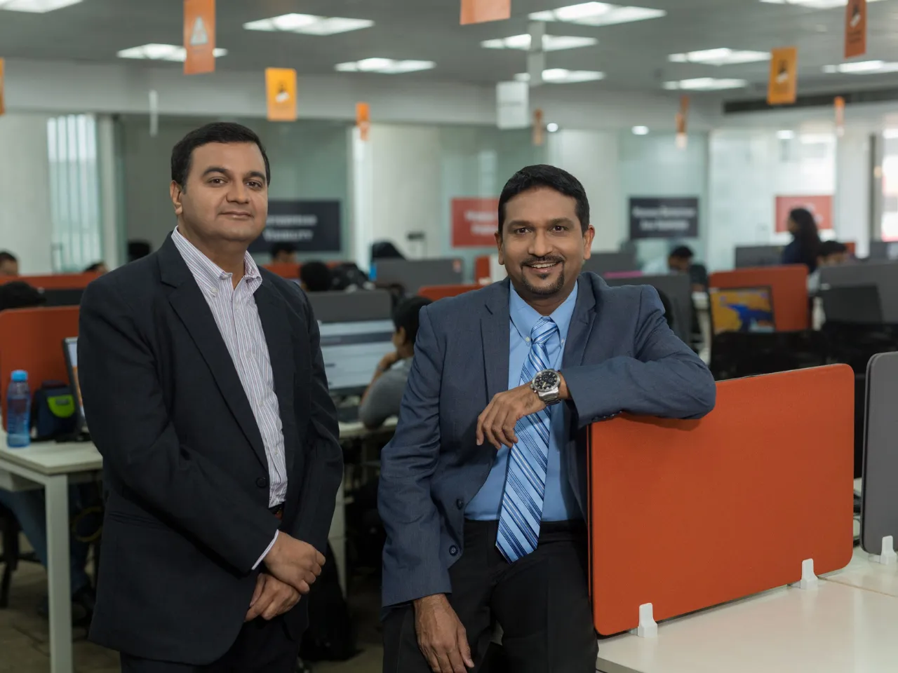 L-R Anand Naik & Pankit Desai Founders,Sequretek