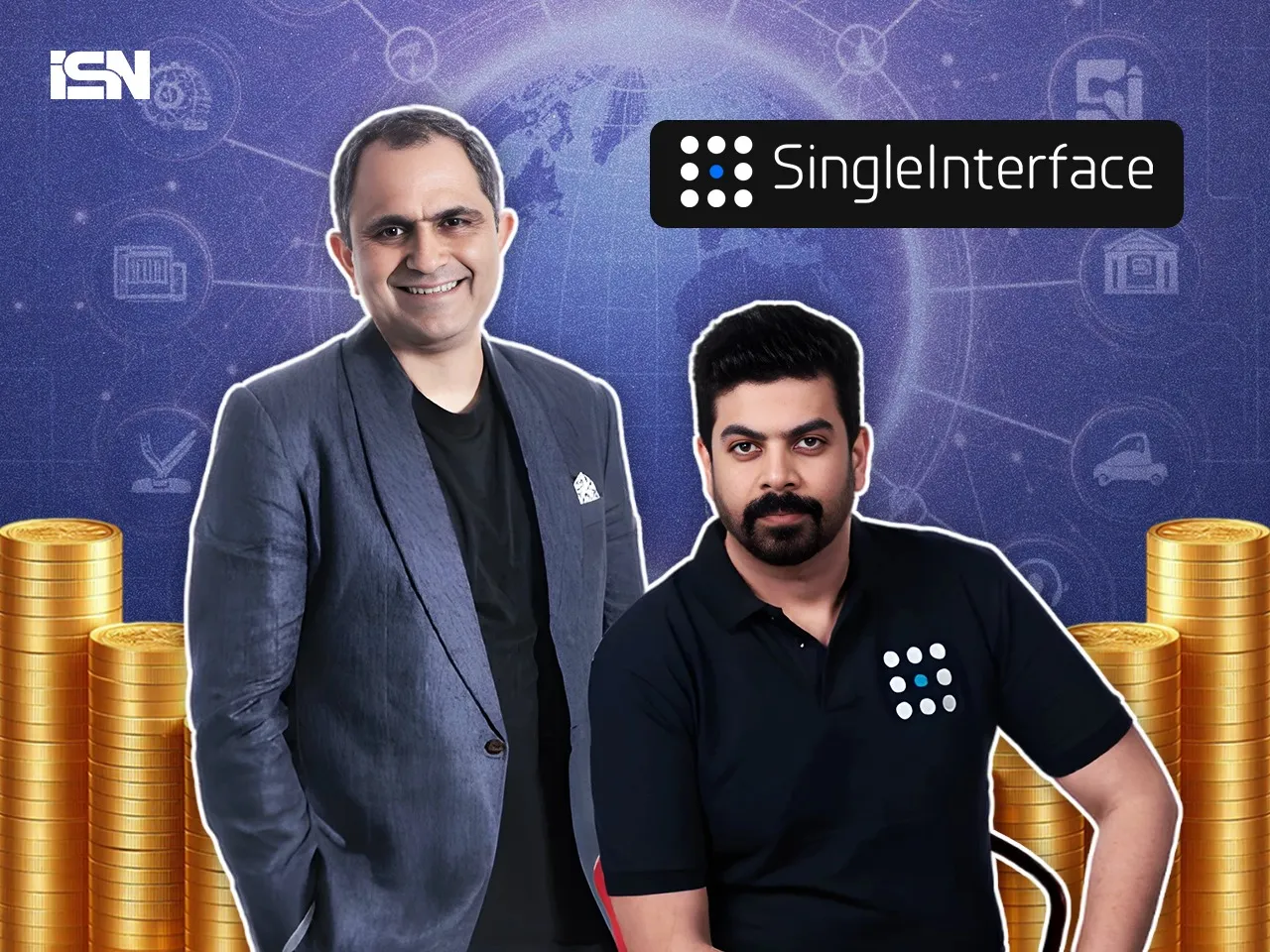 SingleInterface foudners Harish Bahl and Tarun Sobhani