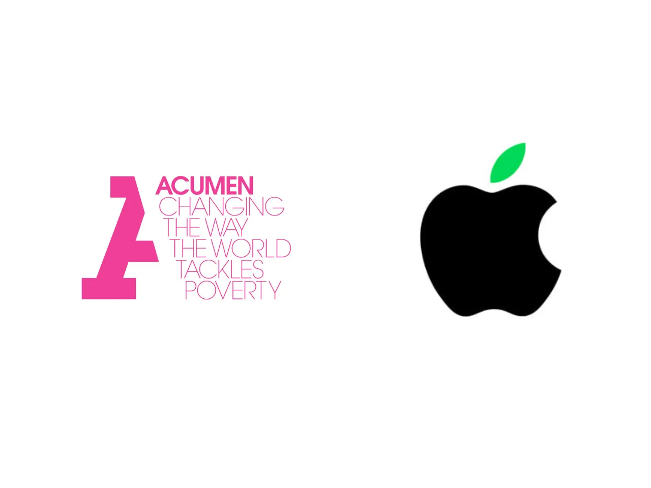 Apple and Acumen Logo