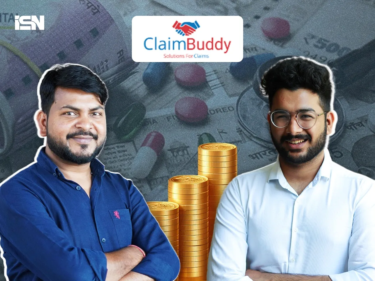 Ajit Patel and Khet Singh Rajpurohit, Co-Founders, ClaimBuddy (L to R)