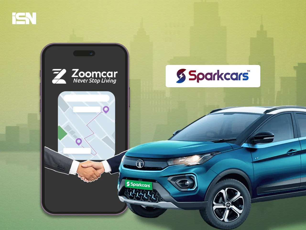 Zoomcar partners with SPARKCARS