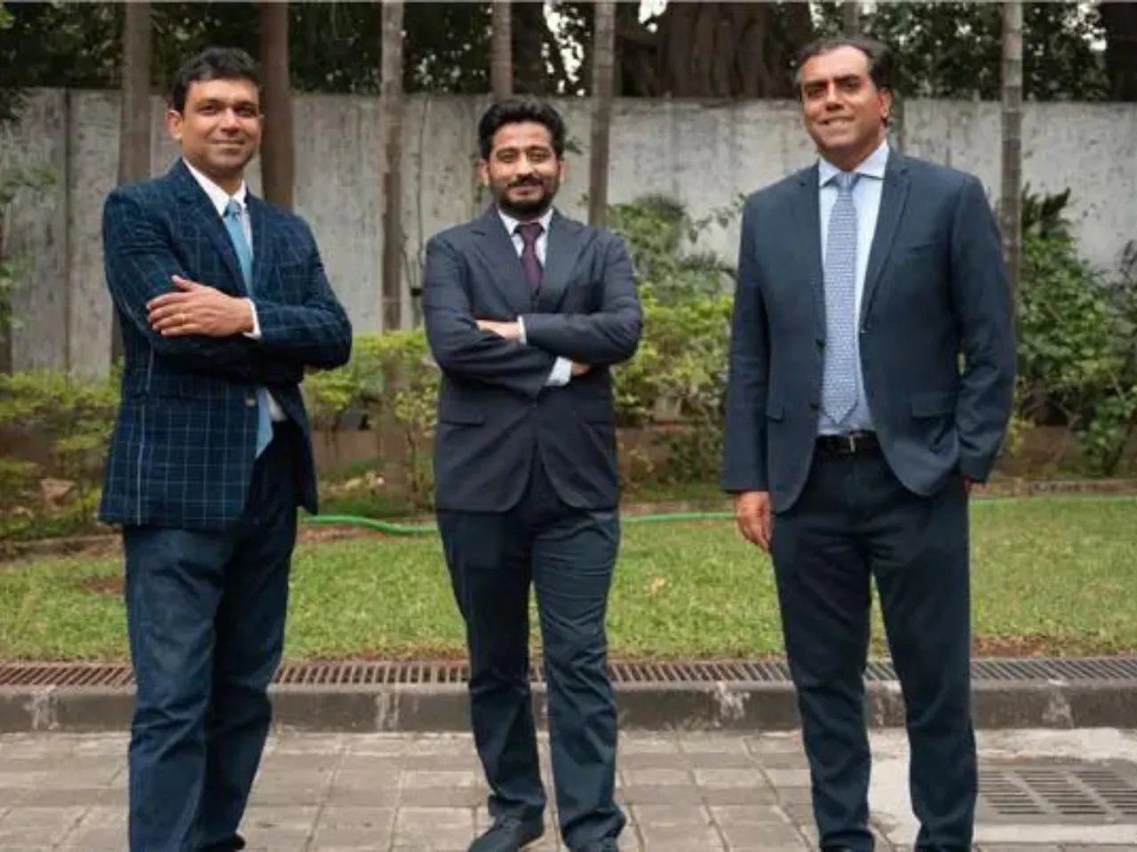 (L-R) Karthik Reddy, Ashish Fafadia, Sanjay Nath, co-founders, Blume Ventures