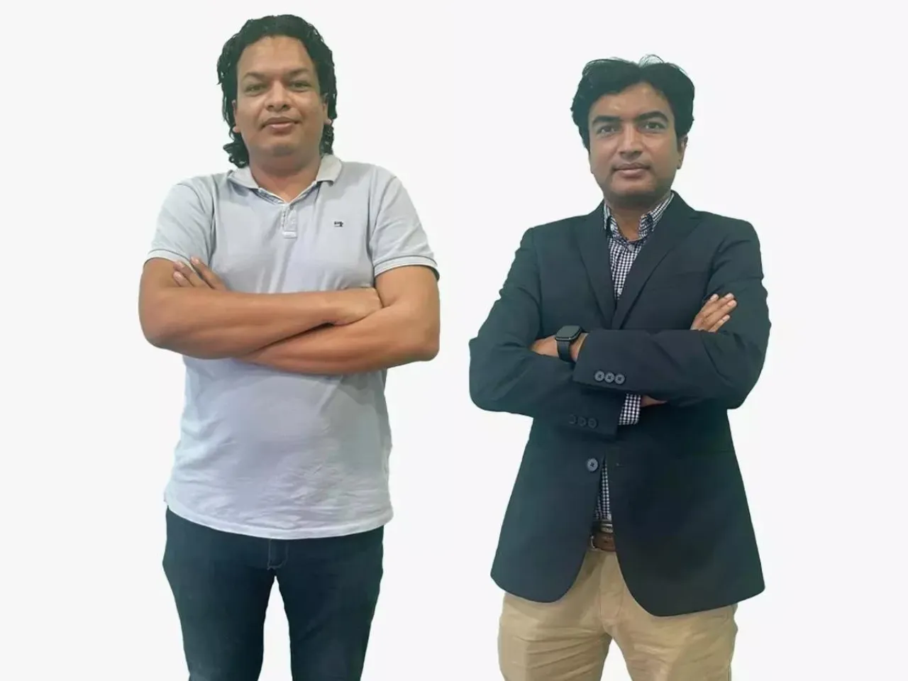 Kapture CX Founders Vikas Garg and Sheshgiri Kamath