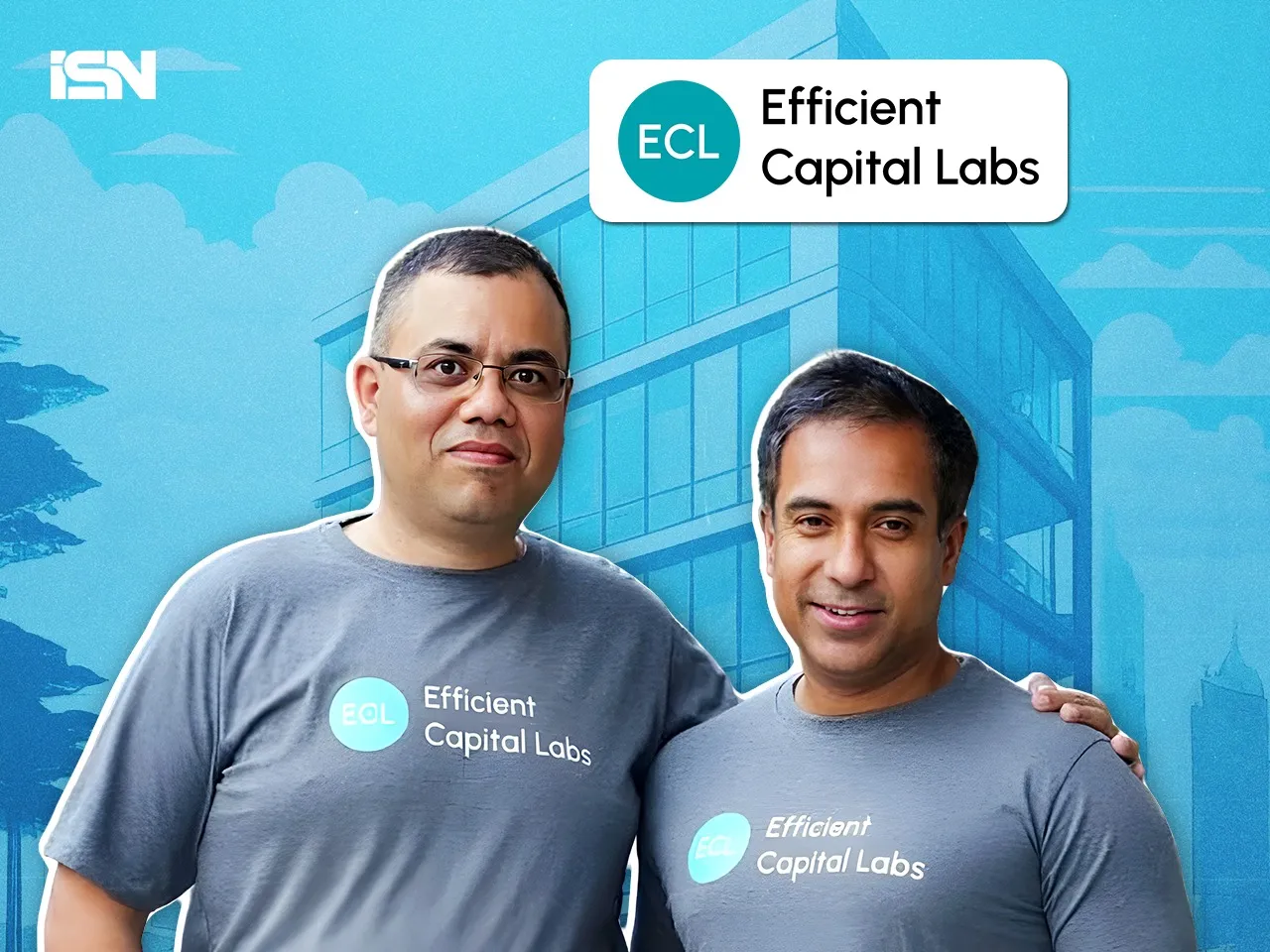 Efficient Capital Labs co-founders Manish Arora and Kaustav Das