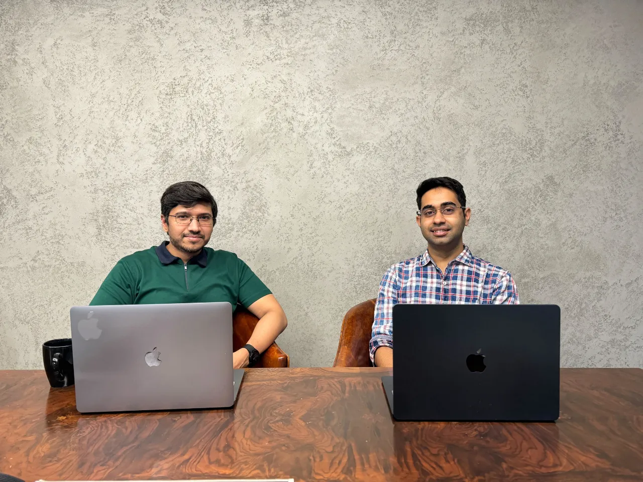 L-R Avishek Ray and Anirudh Bhargava, Co-Founders, Valyx