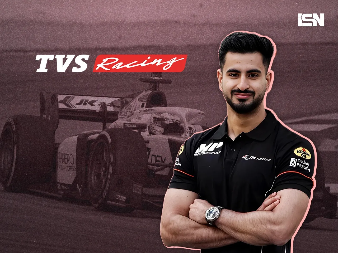 TVS Racing sponsors India’s F1 Contender, Kush Maini