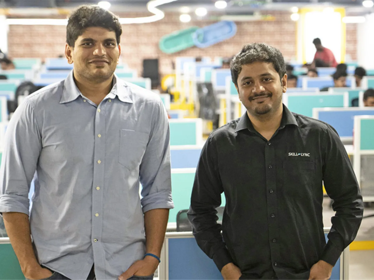 Skill-Lync Co-founders Paneerselvam and Sarangarajan V Iyengar