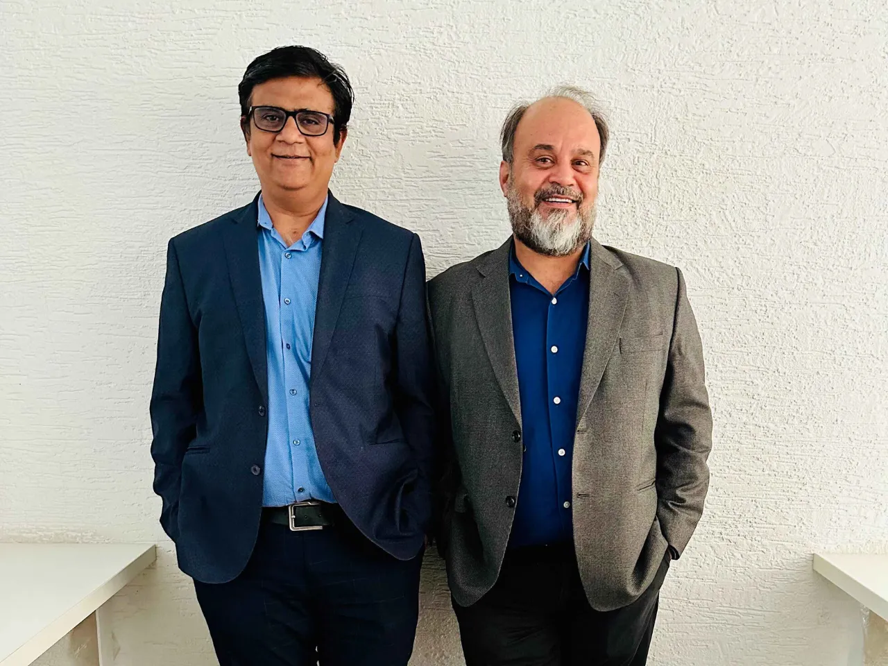 L-R Amit Saraswat CPO, Khushru F. Doctor CEO, Metis