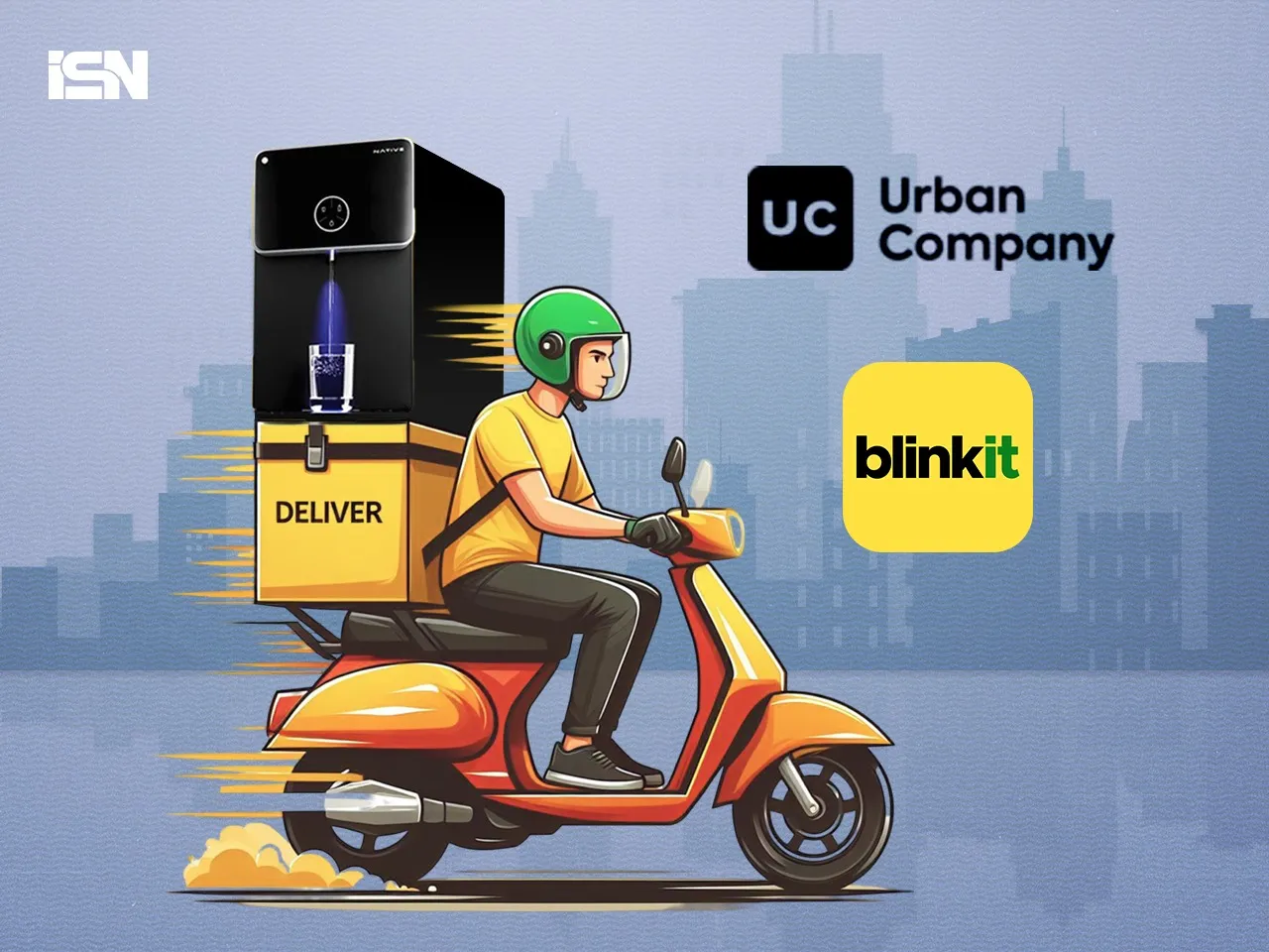 Urban Company partners with Zomato-backed Blinkit to deliver its water purifiers in 30 mins