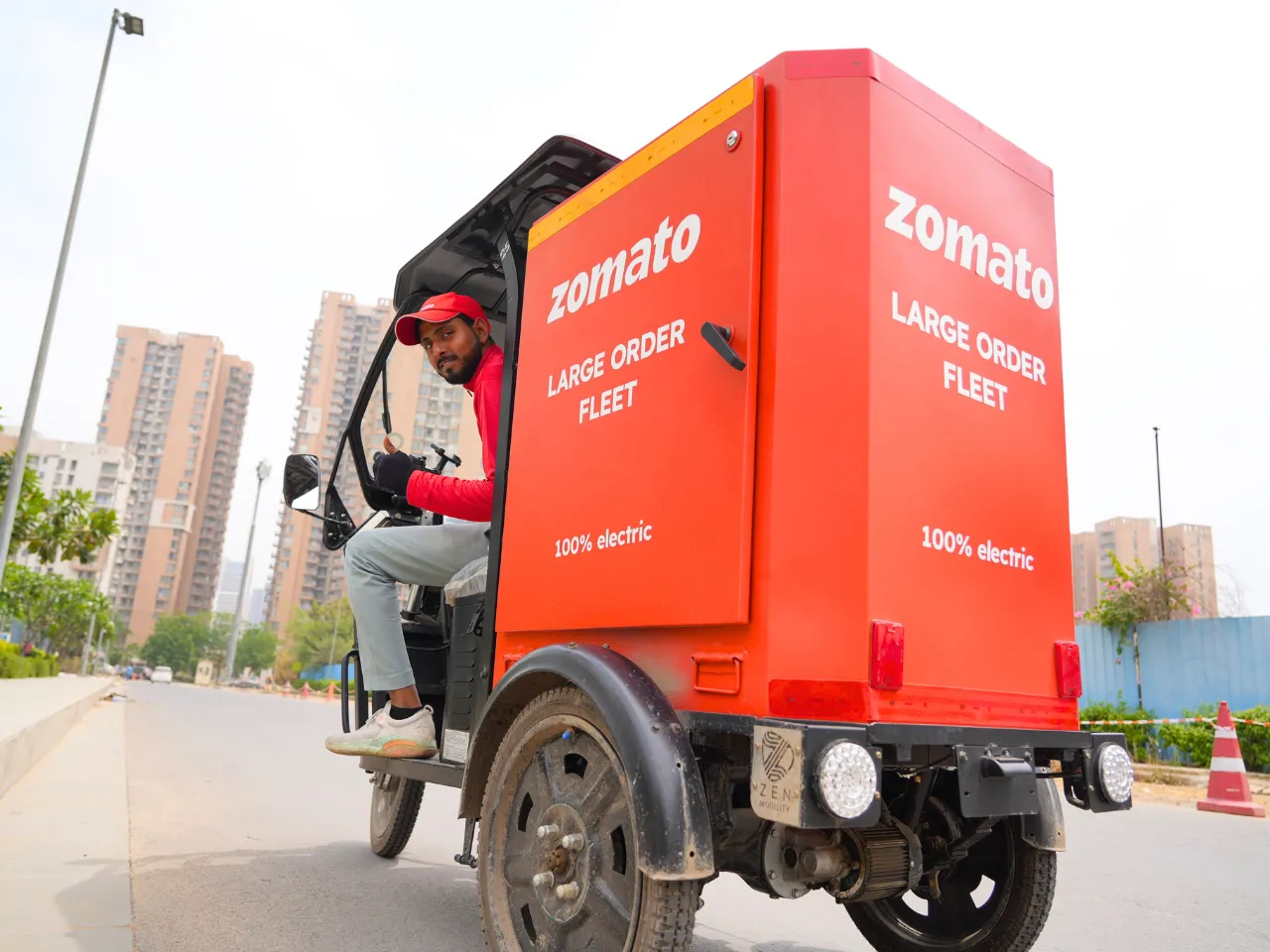 Zomato 'large order fleet'